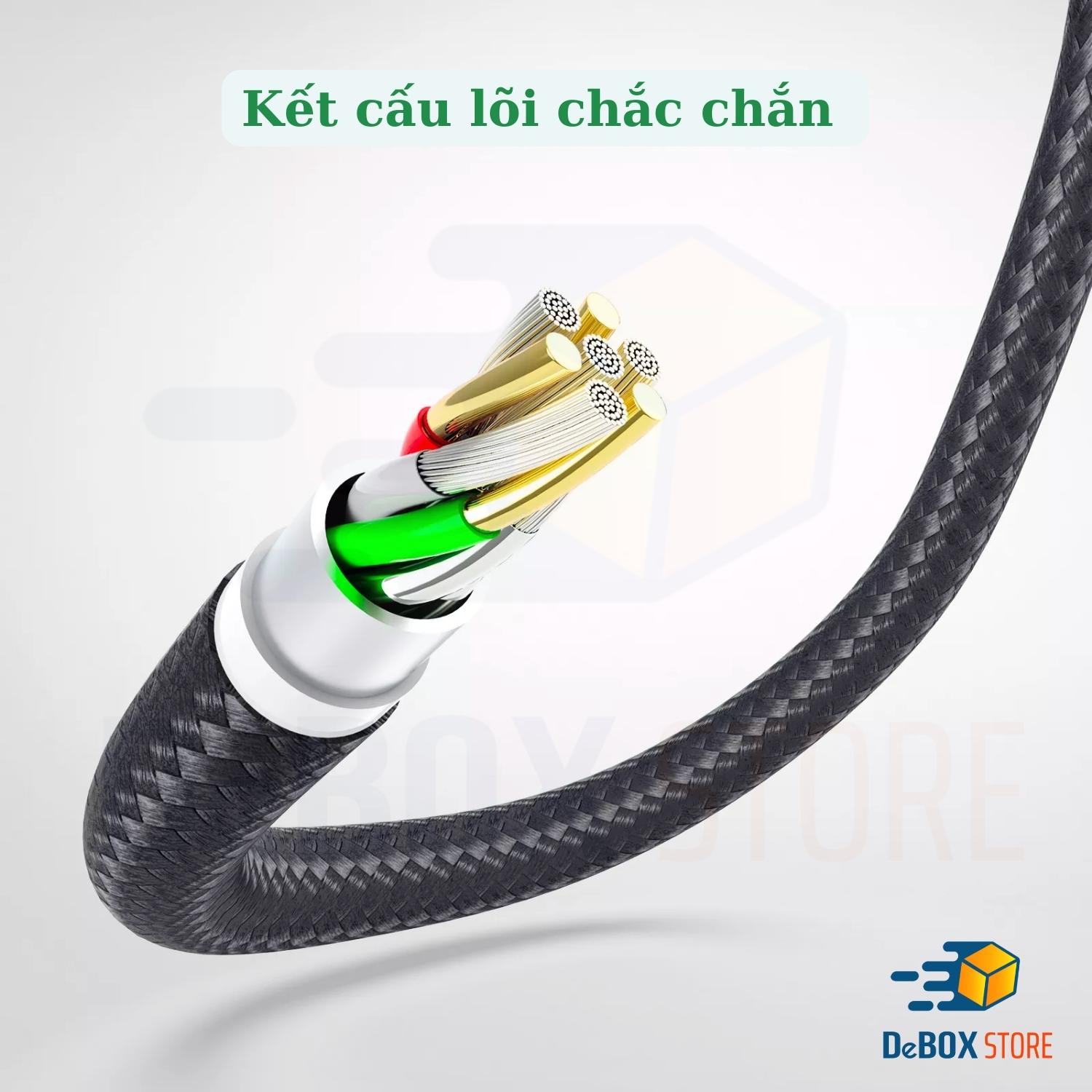 Cáp Sạc Nhanh IP12 Series cổng C to L Aukey CB-CL3 0.9m MFi,Hổ trợ sạc PD 22W - Hàng Chính Hãng