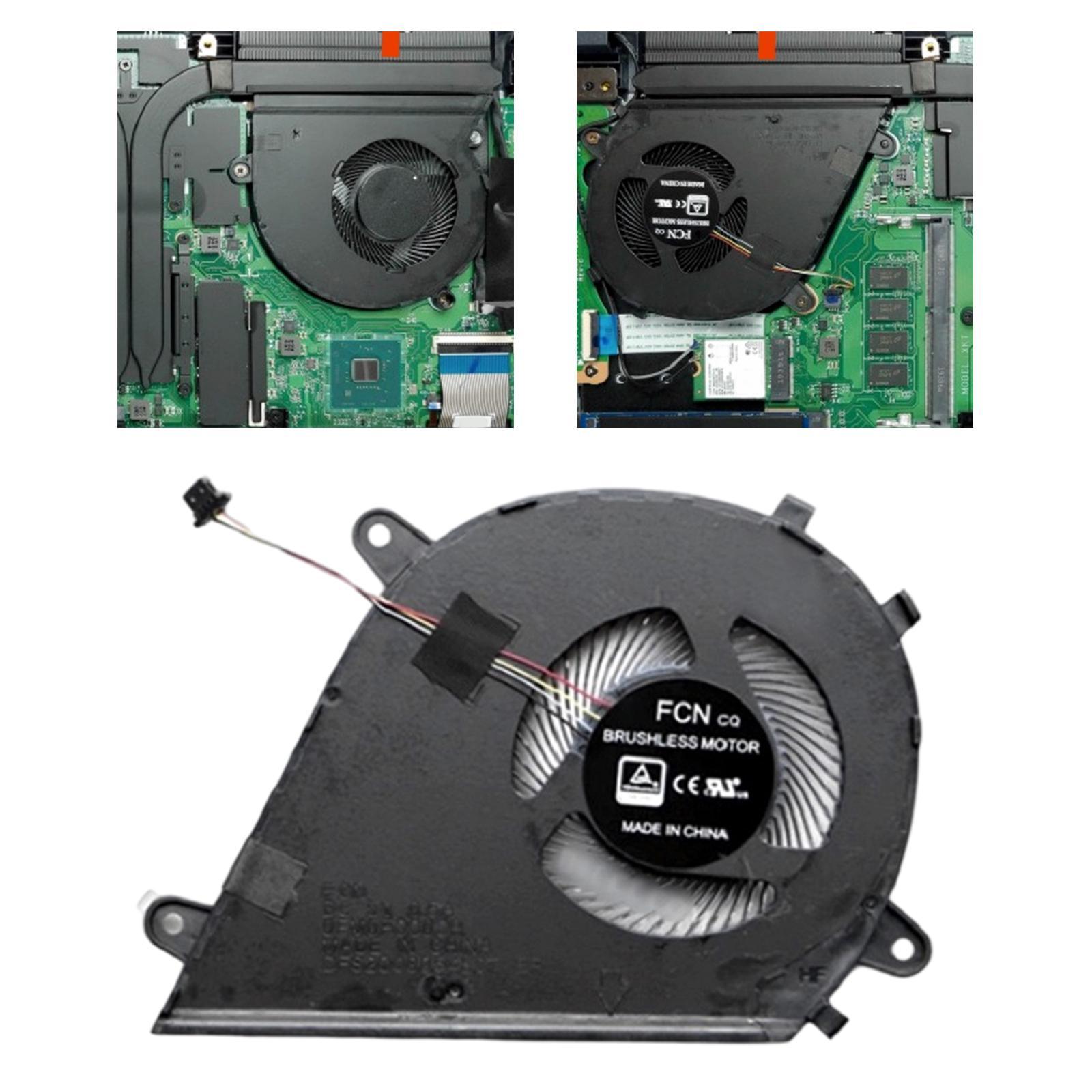 CPU and GPU Fan Set Dq5D587G000 for ASUS Mars15 VX60 VX60GT Direct Replaces