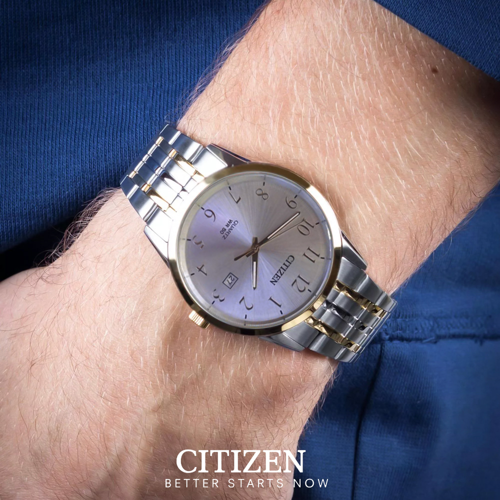 Đồng Hồ Nam Citizen Dây Thép Không Gỉ BI5007-53A - Mặt Bạc (39mm)