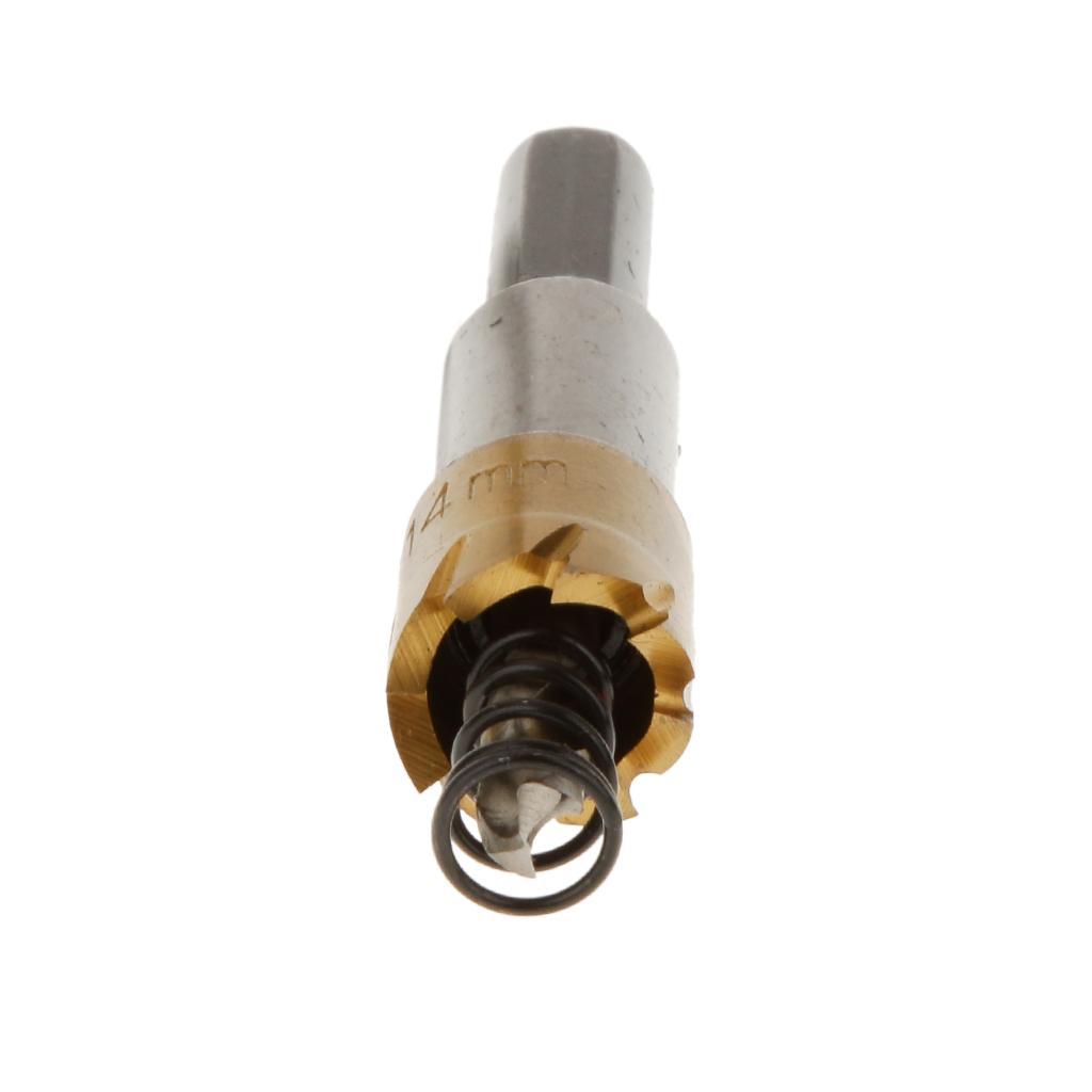 15X 14mm HSS High Speed Stainless Steel Drill Bit Multi-Bit Cutter Tool