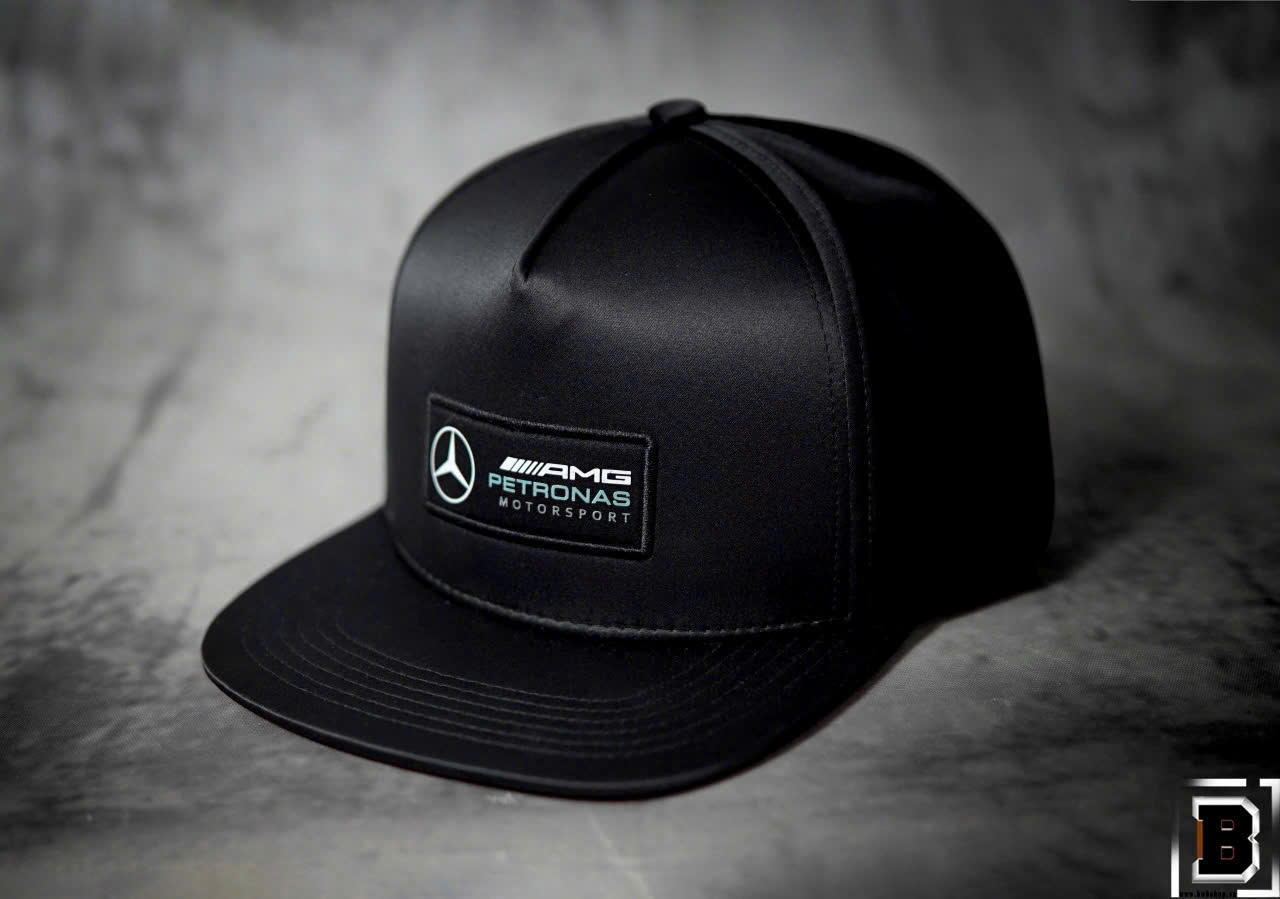 [ Miễn ship / giảm giá ] MŨ NÓN LƯỠI TRAI NAM NỮ SNAPBACK VÀNH PHẲNG MERCEDES CÁ TÍNH - màu đen