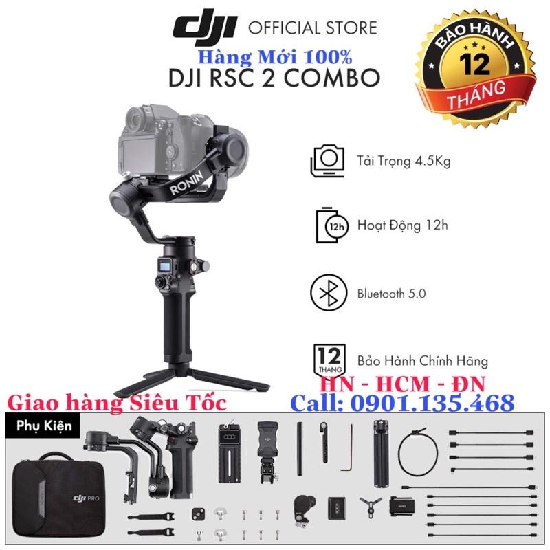 Tay cầm gimbal DJI Ronin RSC 2 chống rung máy ảnh