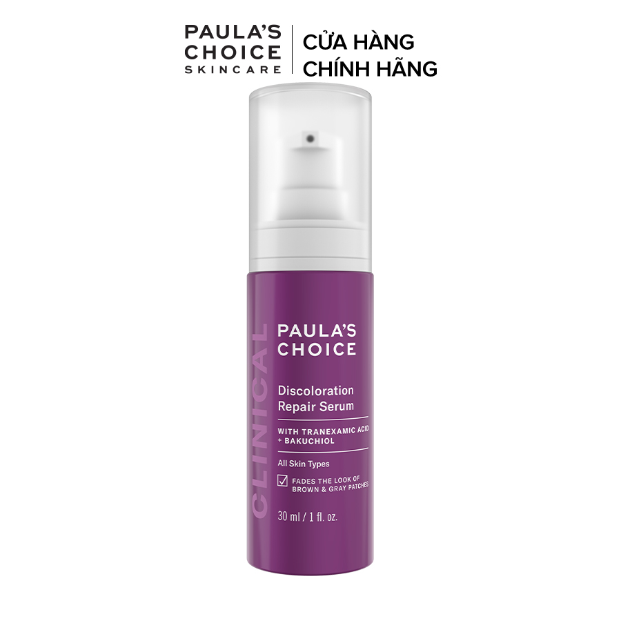 Tinh chất làm mờ thâm nám và đều màu da tối ưu Paula's Choice Clinical Discoloration Repair Serum 30ml 8040