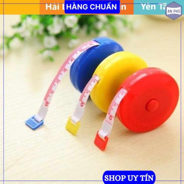 Thước cuộn mini nhỏ gọn đo eo, quần áo