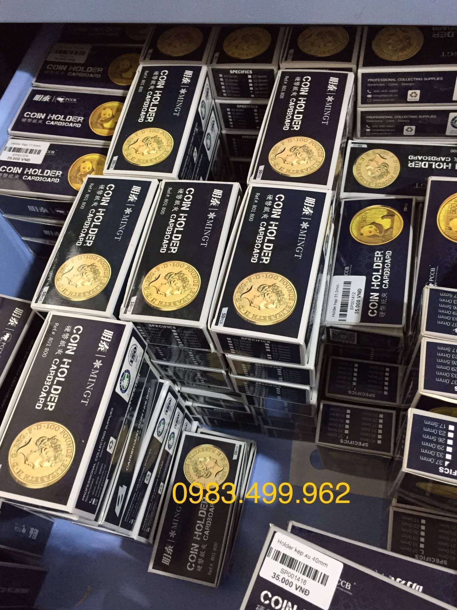 Hộp Holder Kẹp Bảo Quản Xu PCCB Nhiều Kích Cỡ