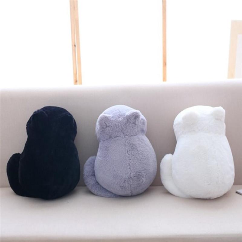 Kawaii Mạ Cát Đồ Chơi Biên Chế Dễ Thương Bóng Mèo Búp Bê Trẻ Em Quà Tặng Giáng Sinh Búp Bê Đáng Yêu Động Vật Đồ Chơi Trang Trí Nhà Gối Mềm Mại