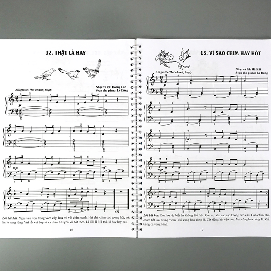 Piano cho thiếu nhi - tuyển tập 220 tiểu phẩm nổi tiếng Phần 2