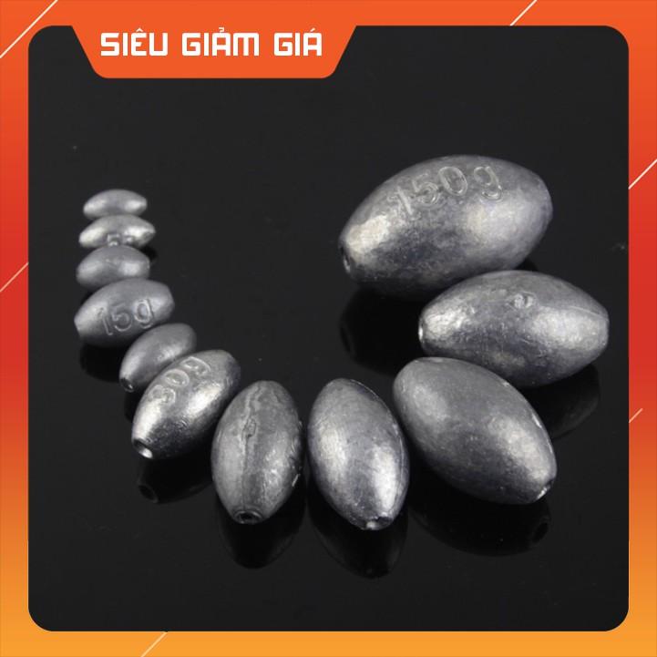 Chì Câu Cá Tròn Xuyên Tâm 120g