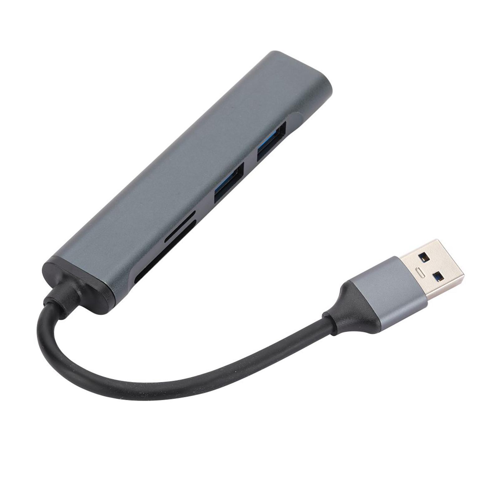 USB 3.0 Docking Hub, Docking Station 2x USB 2.0 Multi Ports Splitter for USB Devices