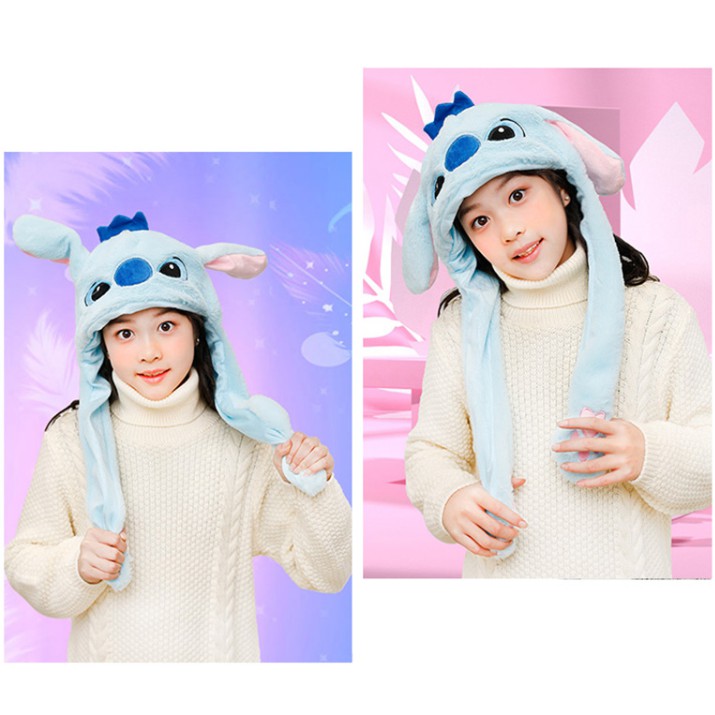 Mũ Nón Tai Giật TikTok Stitch Xanh