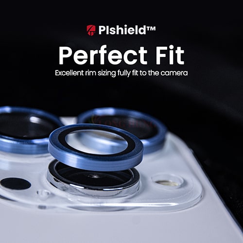 Hình ảnh Dán Camera cường lực viền màu chống va đập Zeelot PIshield dành cho iPhone 13/13 Mini - Hàng chính hãng