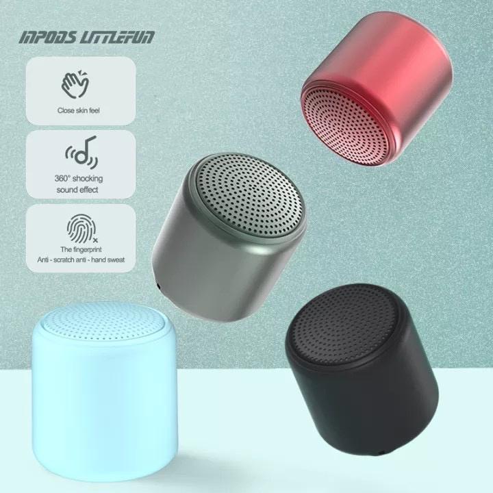 Loa bluetooth Rovtop Inpods LittleFun TWS Mini Cầm Tay Siêu Nhỏ Gọn- Âm Thanh Hay