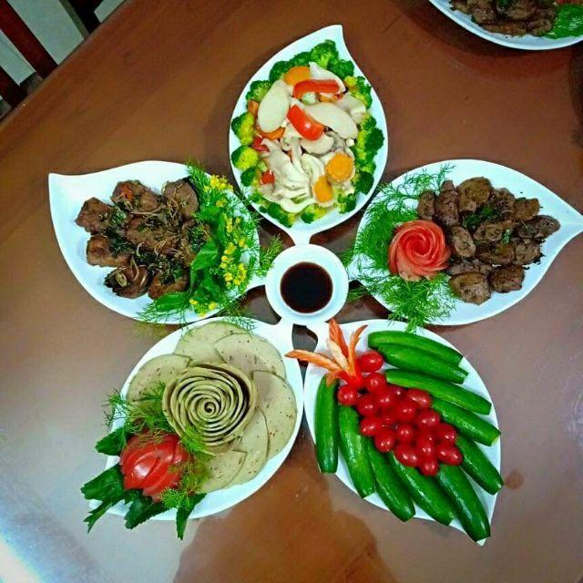 Bộ đĩa hình hoa, lá cánh tiên