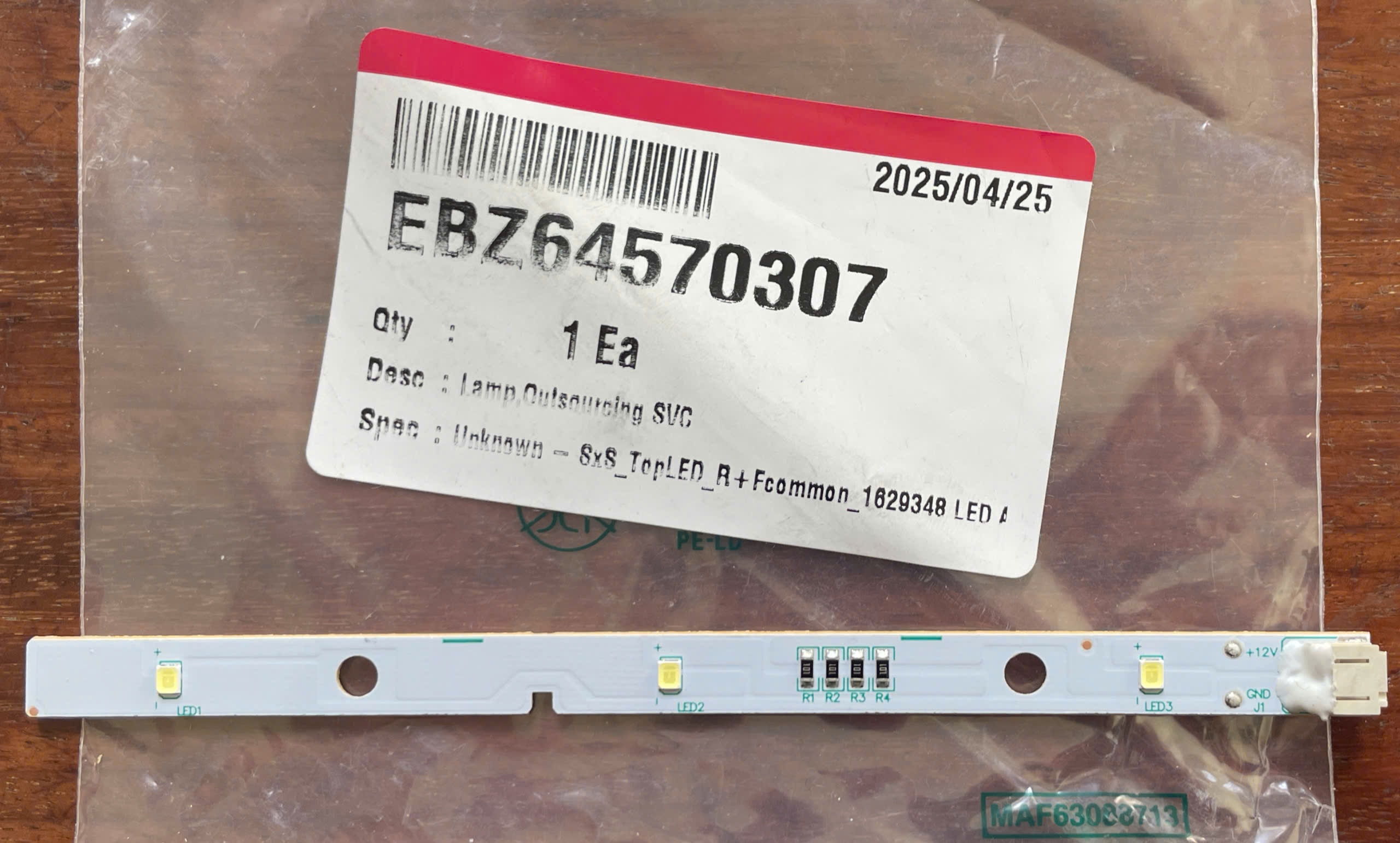 MẠCH ĐÈN LED TỦ LẠNH LG – HÀNG CHÍNH HÃNG