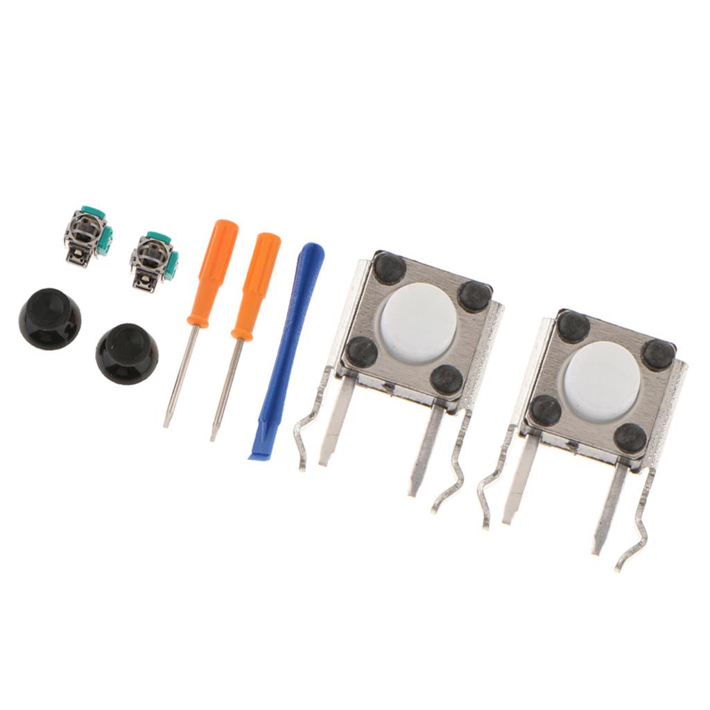 3D Analog Stick Cap Joystick Tactile Switch for Xbox One Controller + Tools