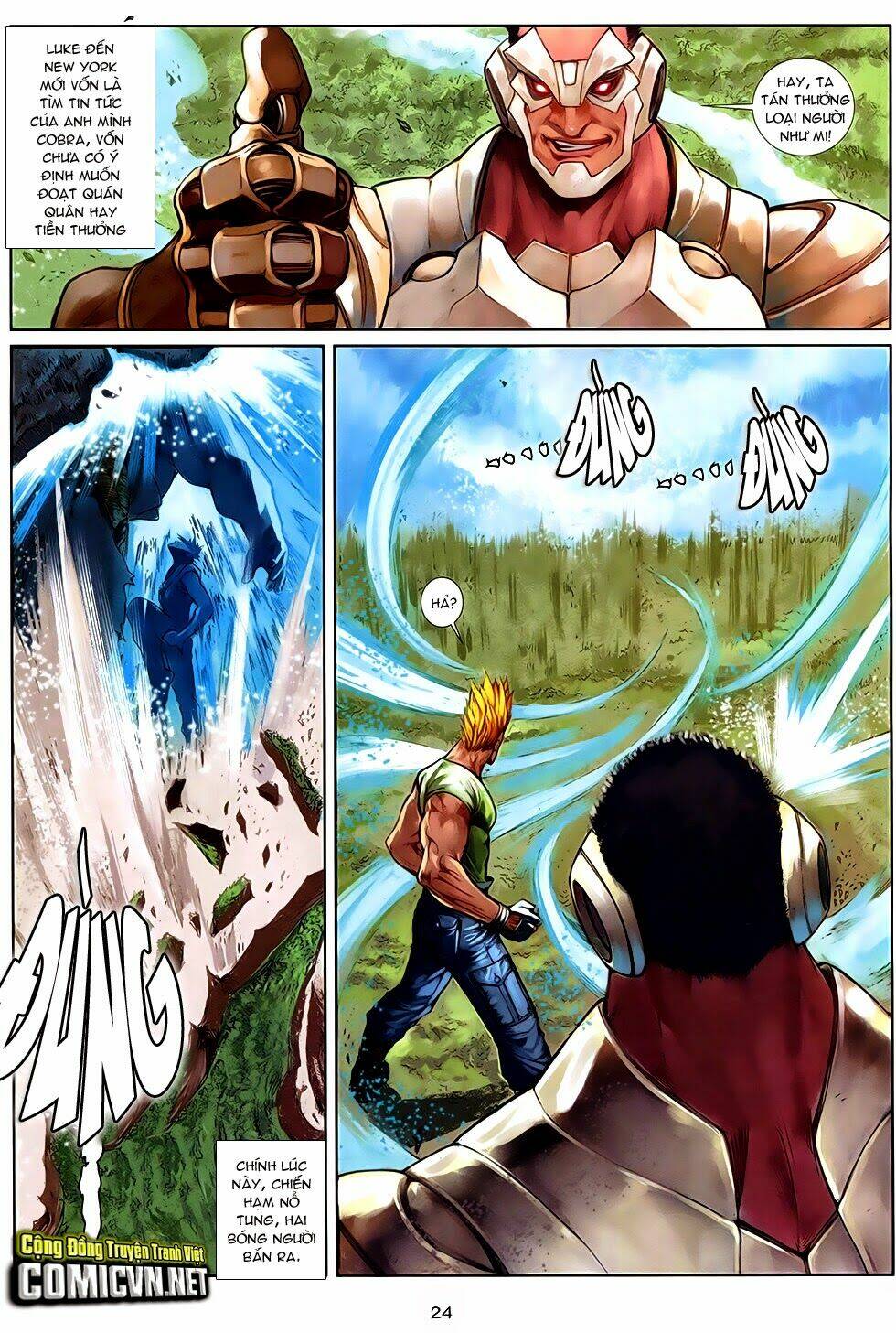 ba động quyền z hadouken zero chapter 9 24