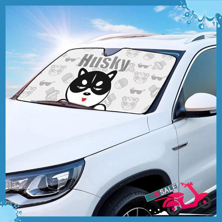 Tấm chống nóng 5 lớp cửa sau ô tô hình Husky