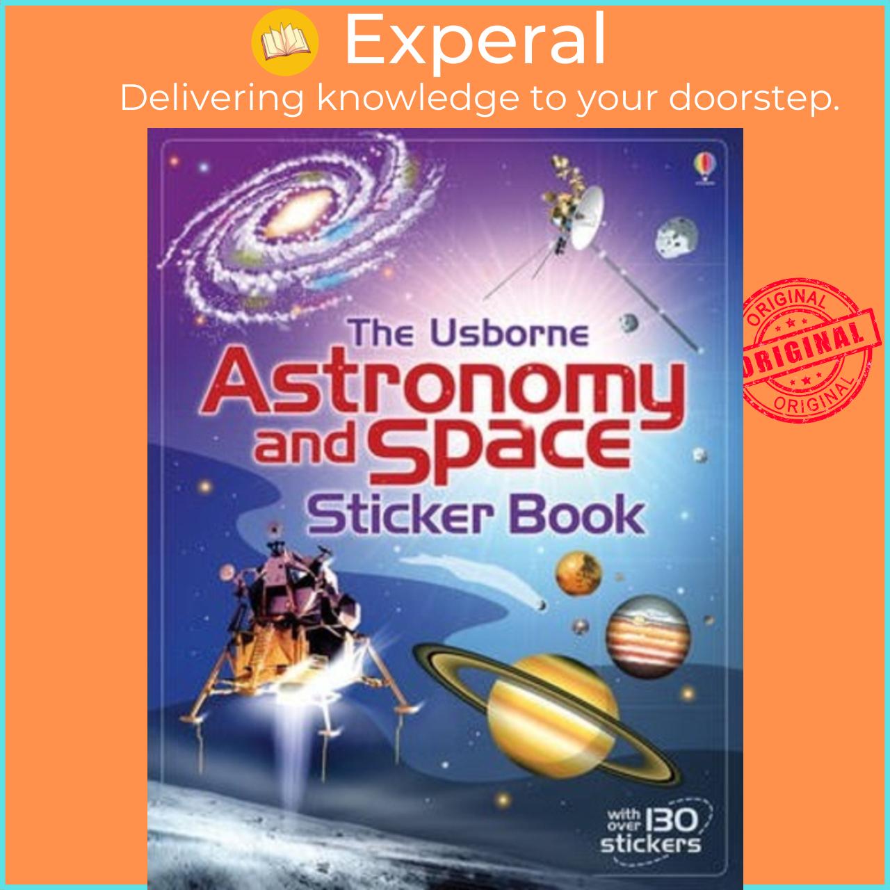 Sách - Astronomy and Space Sticker Book by Emily Bone