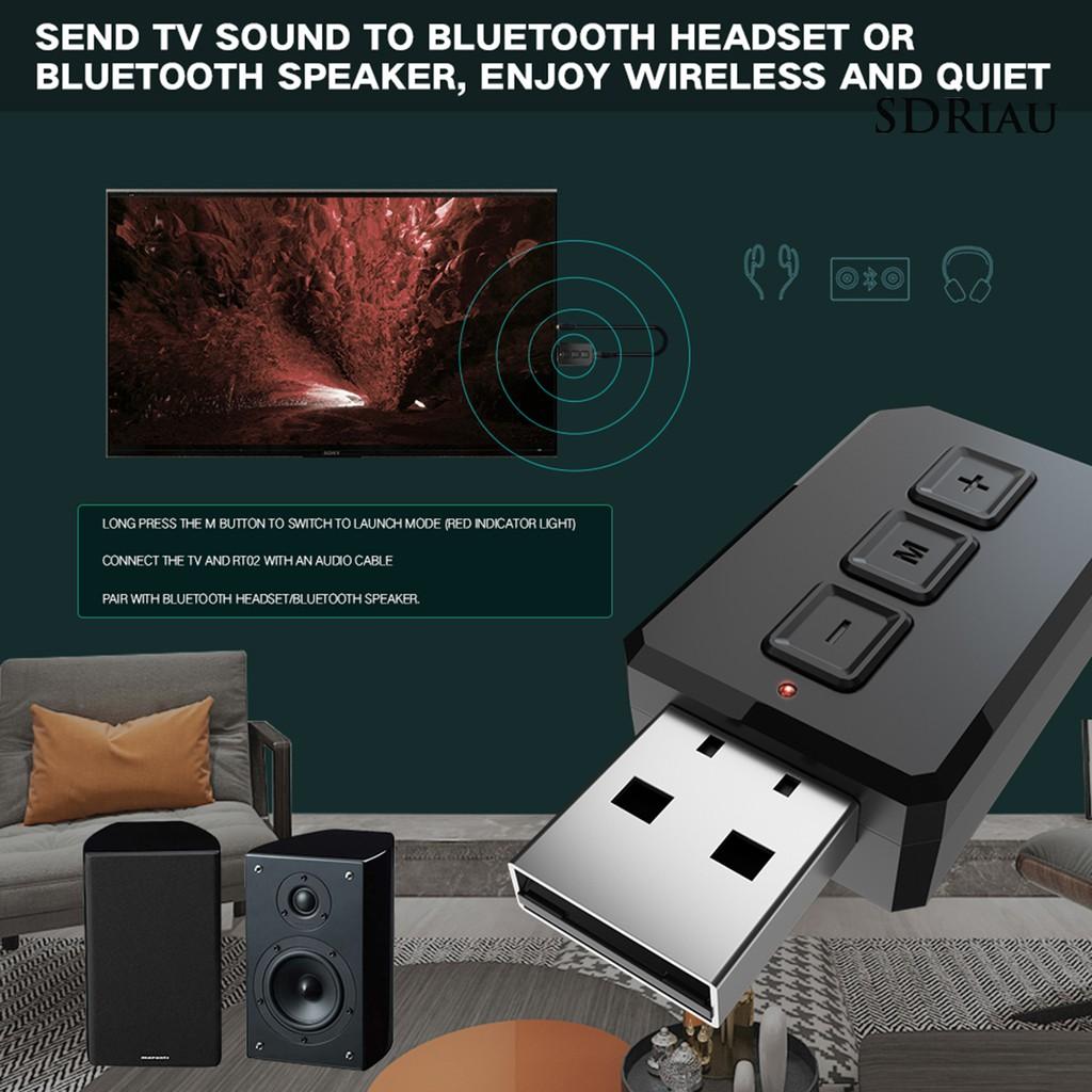 Bộ Chuyển Đổi Âm Thanh Bluetooth 5.0 Không Dây 2 Trong 1 Xpqt02 Cho Xe Hơi