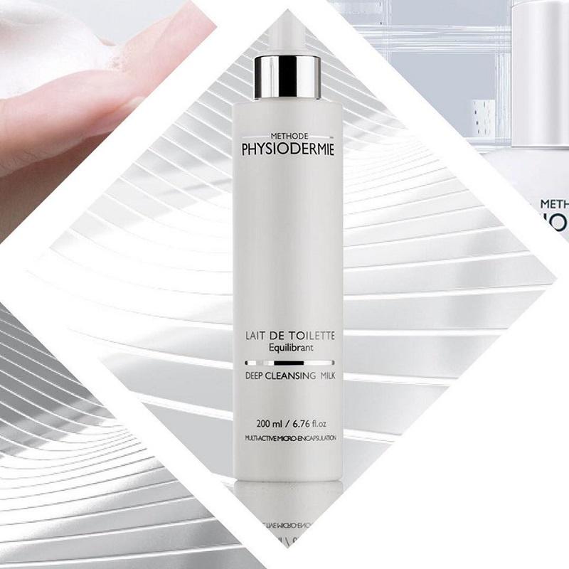 Sữa rửa mặt tẩy trang 3 trong 1 Methode Physiodermie Deep Cleansing Milk 200ml - Hee's Beauty