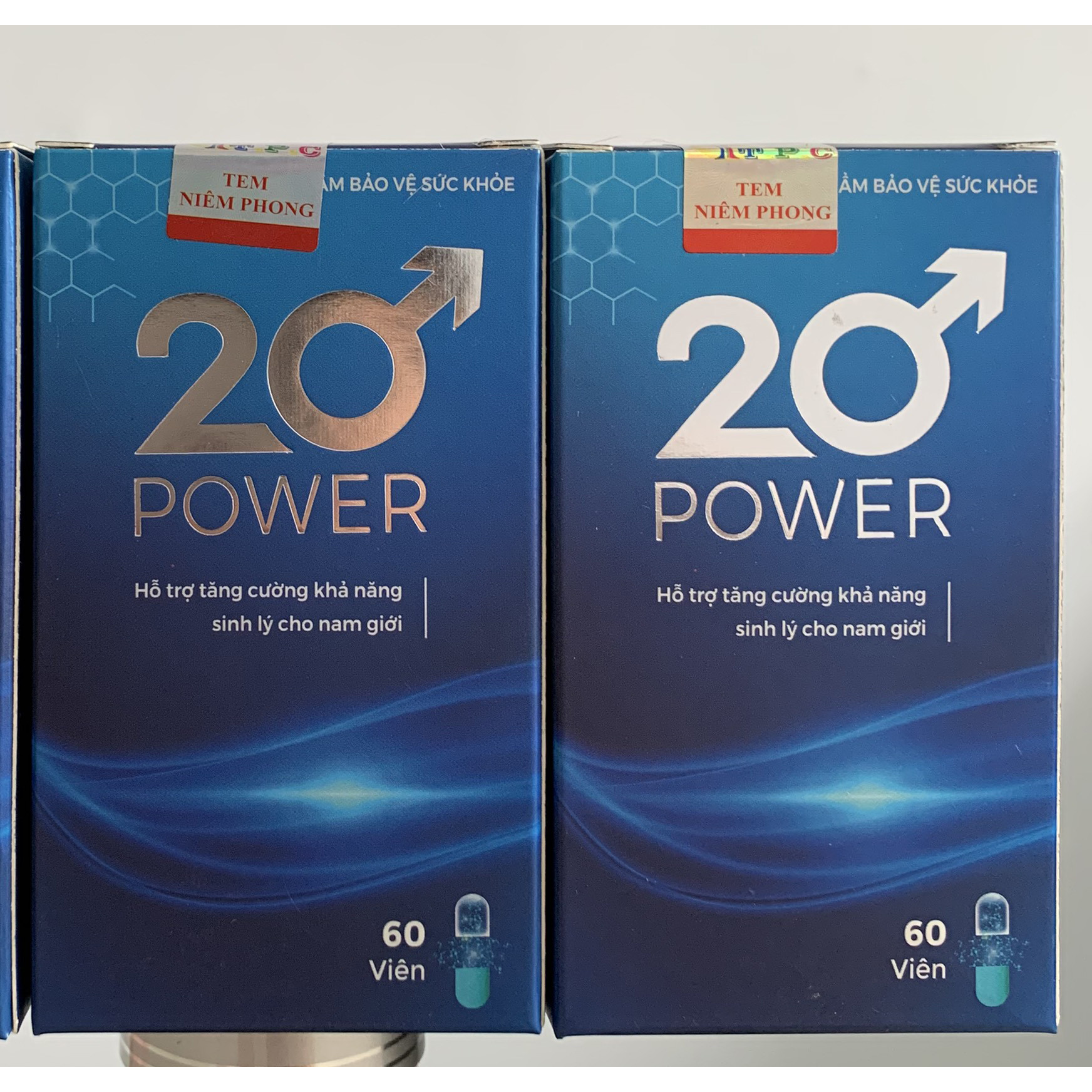 [COMBO 2 HỘP] 20 Power - Tăng cường sinh lý nam giới - 2 hộp x 60 viên