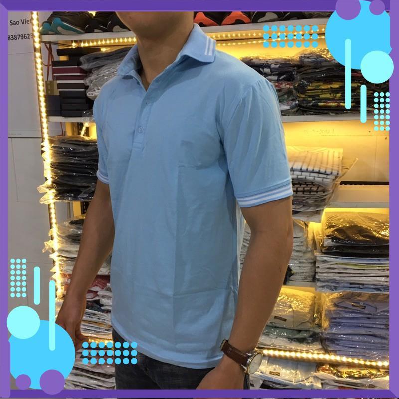 Áo đôi cổ bẻ Áo đôi polo Áo thun đôi nam nữ chất thun cotton 100%