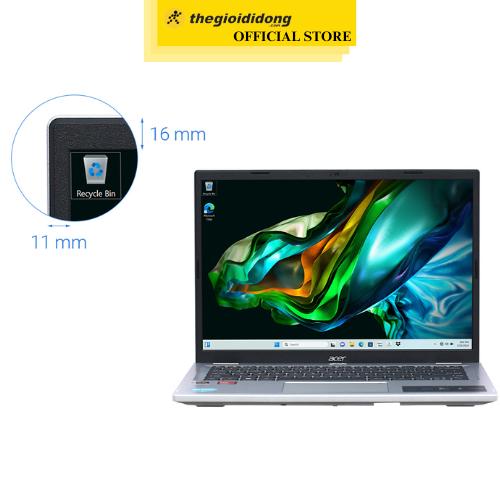 Laptop Acer Aspire 3 A314 42P R3B3 R7 5700U/16GB/512GB/Win11 (NX.KSFSV.001) - Hàng Chính Hãng