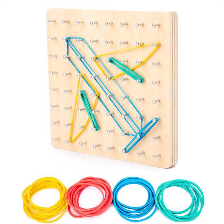 Bảng dây chun tạo hình (Rubber band Board)