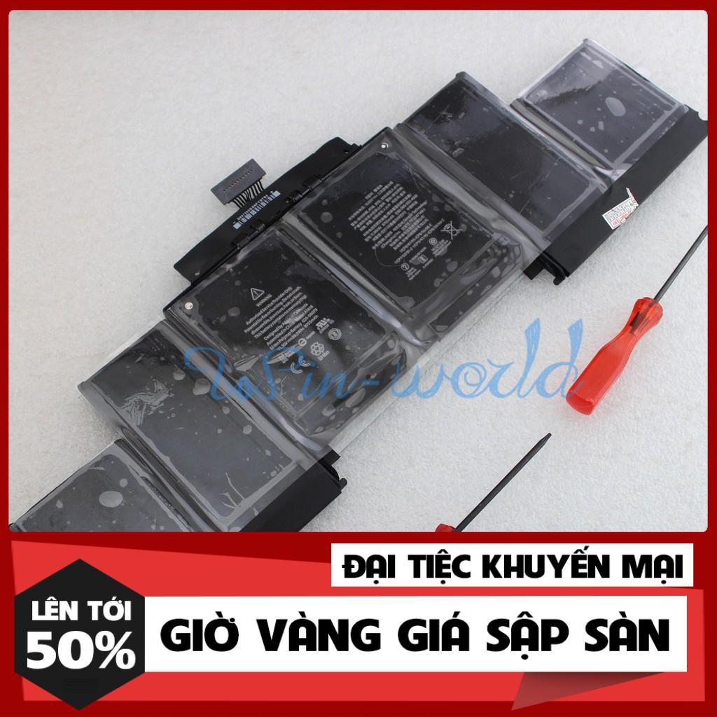 Pin Dùng Cho Laptop Apple MacBook Pro 15” Retina A1398 1618 A1618 Mid 2015 (11.36V 99.5Wh) HÀNG TỐT