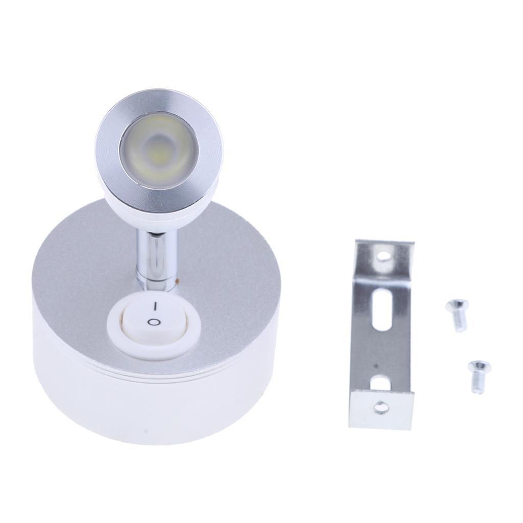 2 Pieces Spot Reading Light Switch Camper Trailer Boat Interior LED Light