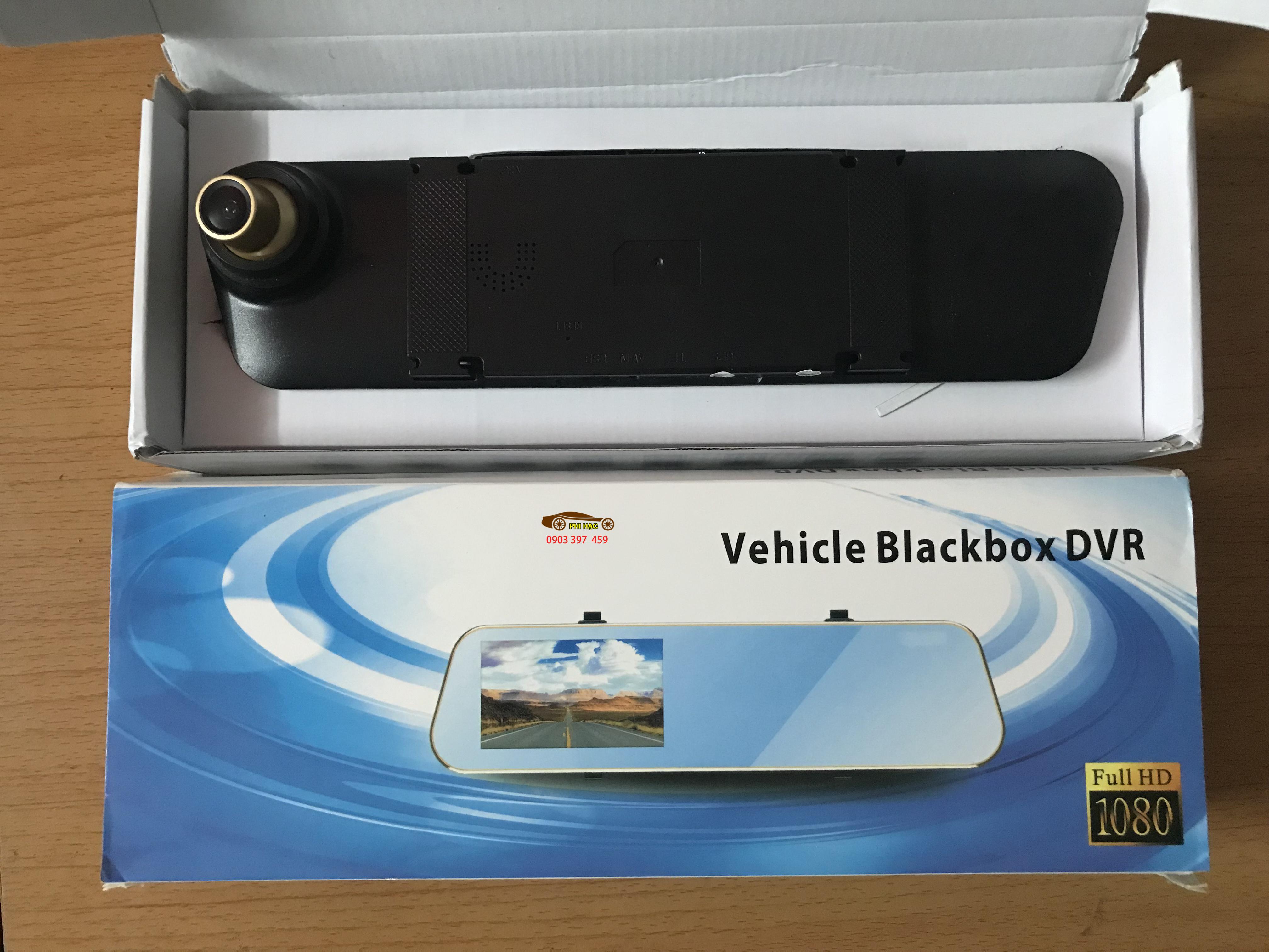 Camera Hành Trình Dạng Gương Chiếu Hậu HD