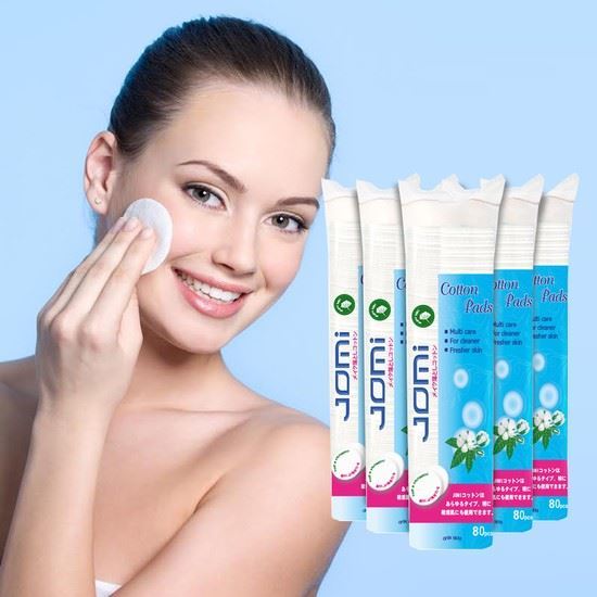 Bông Tẩy Trang Jomi 80 Miếng/Túi