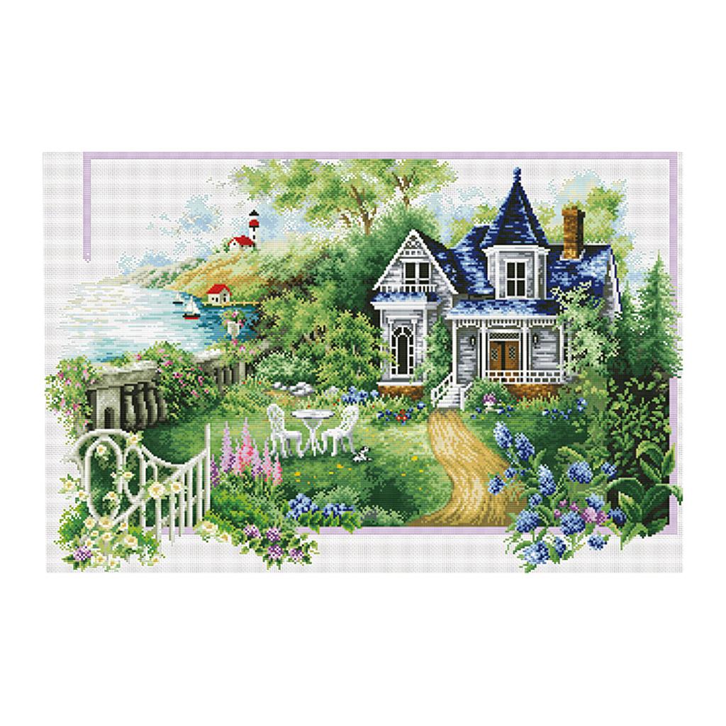 Đóng Dấu Cross Stitch Kits 11 Gói Thêu Bốn Mùa