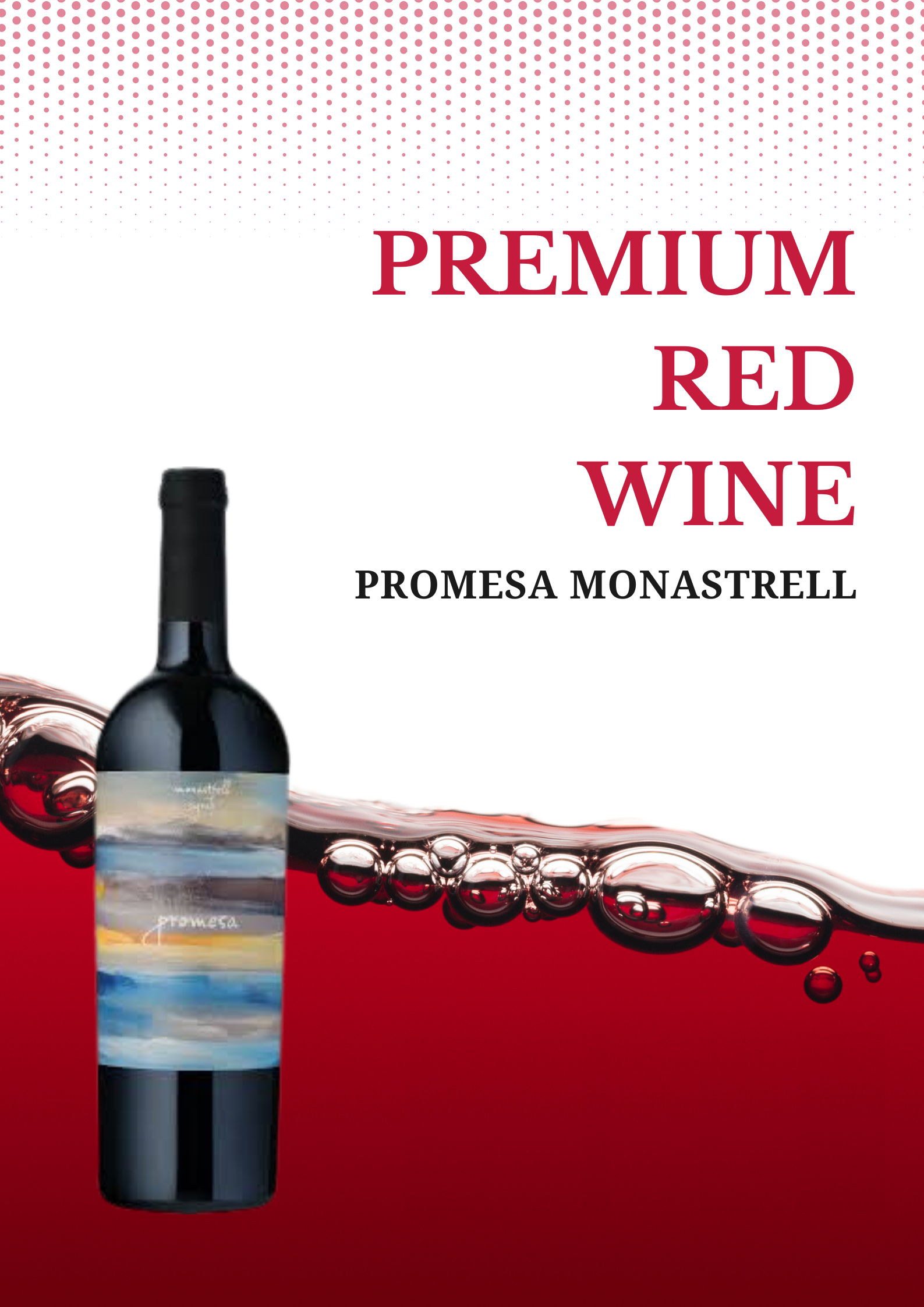 Rượu vang đỏ Promesa Monastrell Syrah