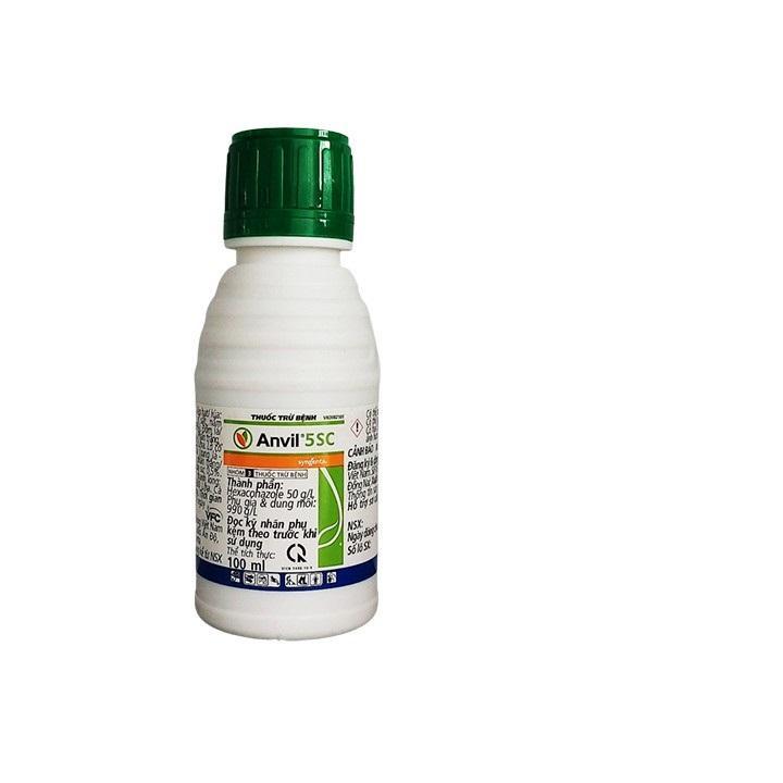 CHẾ PHẨM TRỪ BỆNH ANVIL 5CS LỌ 100ML- GIÚP SẠCH NẤM BỆNH CHO HOA HỒNG