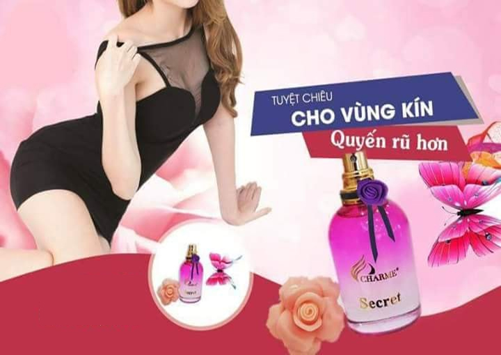 Nước hoa vùng kín Charme Secret Rose Extract 30ml