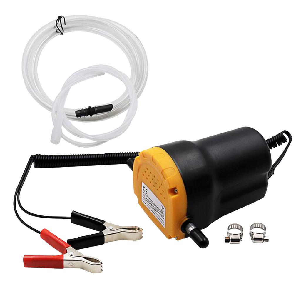 Chuyển Bơm Hút Dầu Chất Lưu DIESEL Điện Xi Phông Ô Tô Xe Máy 12V