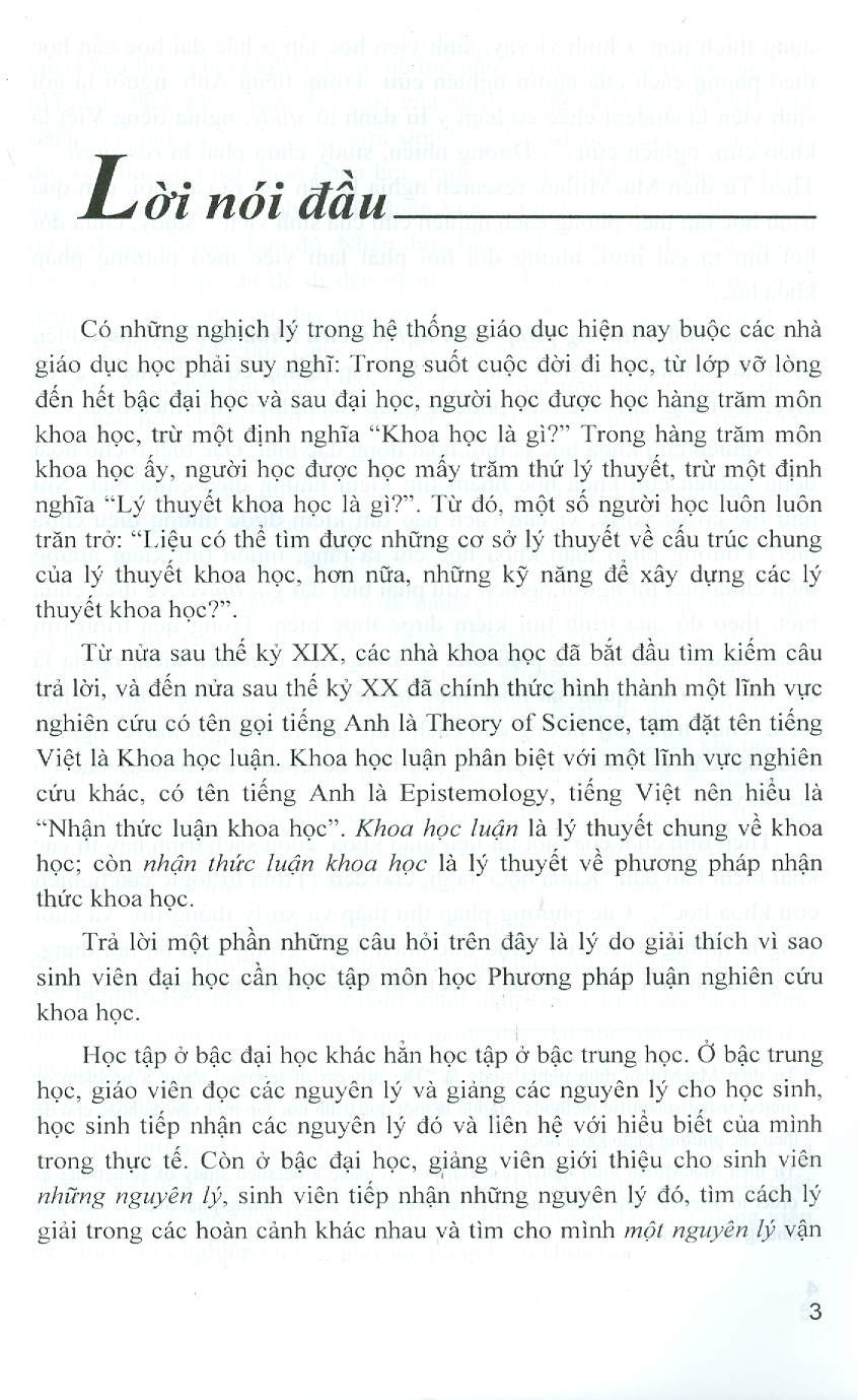 Giáo Trình Phương Pháp Luận Nghiên Cứu Khoa Học