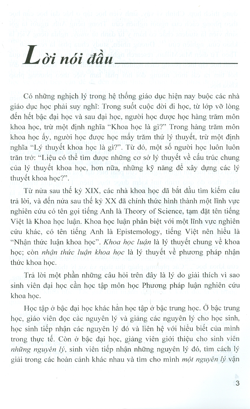 Giáo Trình Phương Pháp Luận Nghiên Cứu Khoa Học (Tái bản 2023)