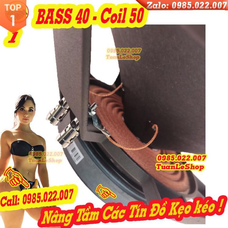 2 LOA BASS 40 COIL 50 TỪ 156 GÂN VẢI - BASS 4 TAC COI 50 - GIÁ 02 CHIẾC