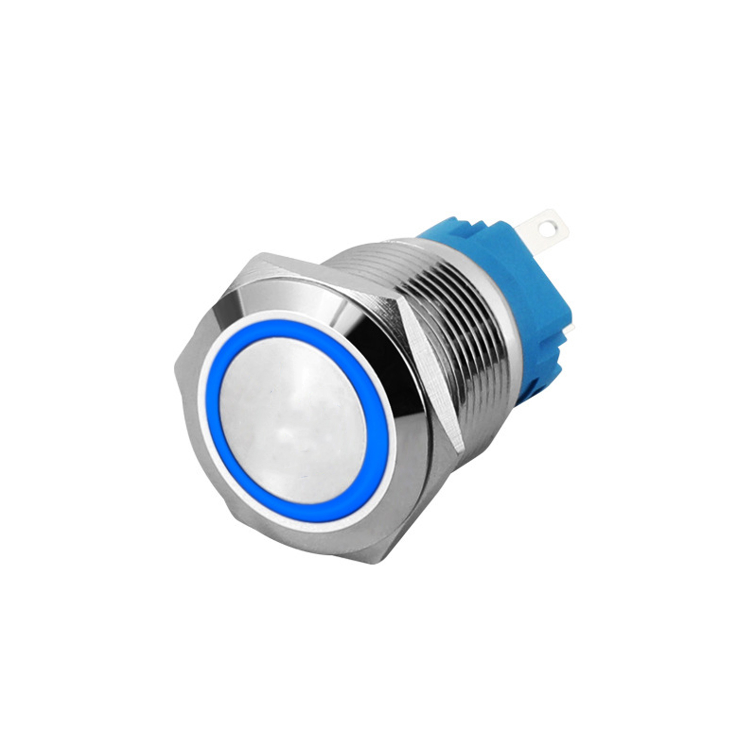Nút nhấn công tắc tự khóa 12mm Vỏ INOX chống thấm nước