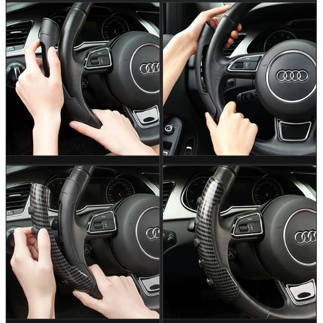 Ốp vô lăng Black Sport mọi dòng xe