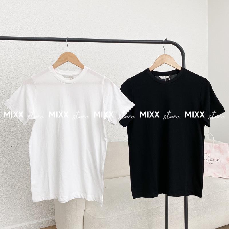 Áo Thun Nữ Trơn tay ngắn chất cotton mềm mịn phom suông vừa thoải mái
