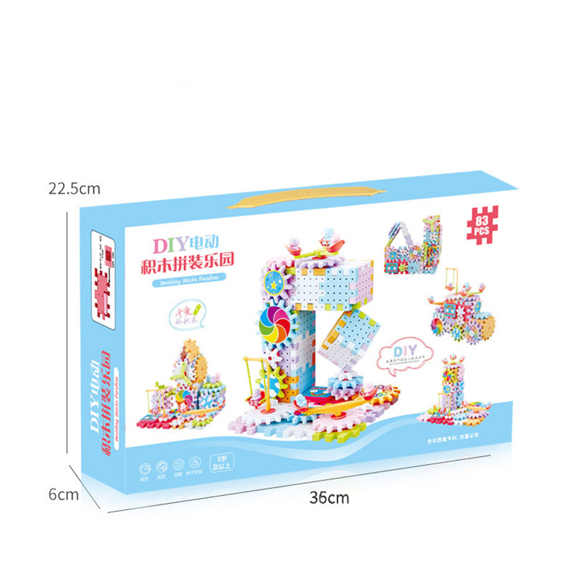 Đồ chơi lắp ráp bánh răng 83 chi tiết