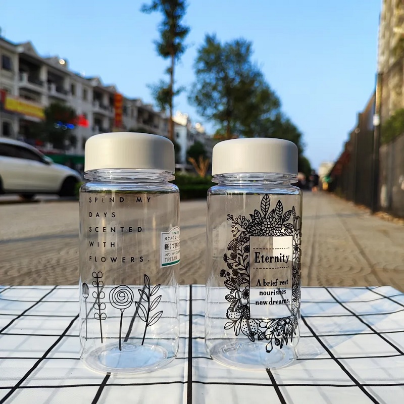 Bình nước Tritan Yamada Flower 350ml - Hàng nội địa Nhật Bản nhập khẩu chính hãng