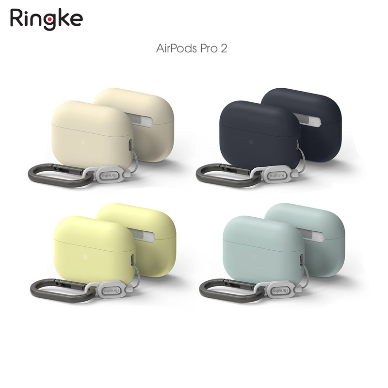 Vỏ Ốp dành cho AirPods Pro 2 RINGKE Silicone - Hàng Chính Hãng