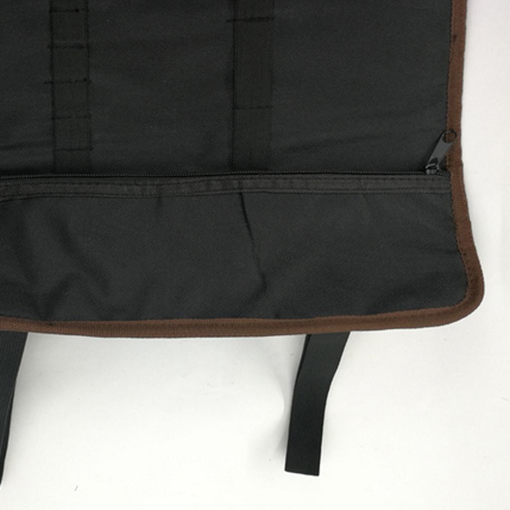 3x Tool Holder Pocket Folding Roll Bag Nail Handbag Carpenter Rig Pouch Bags