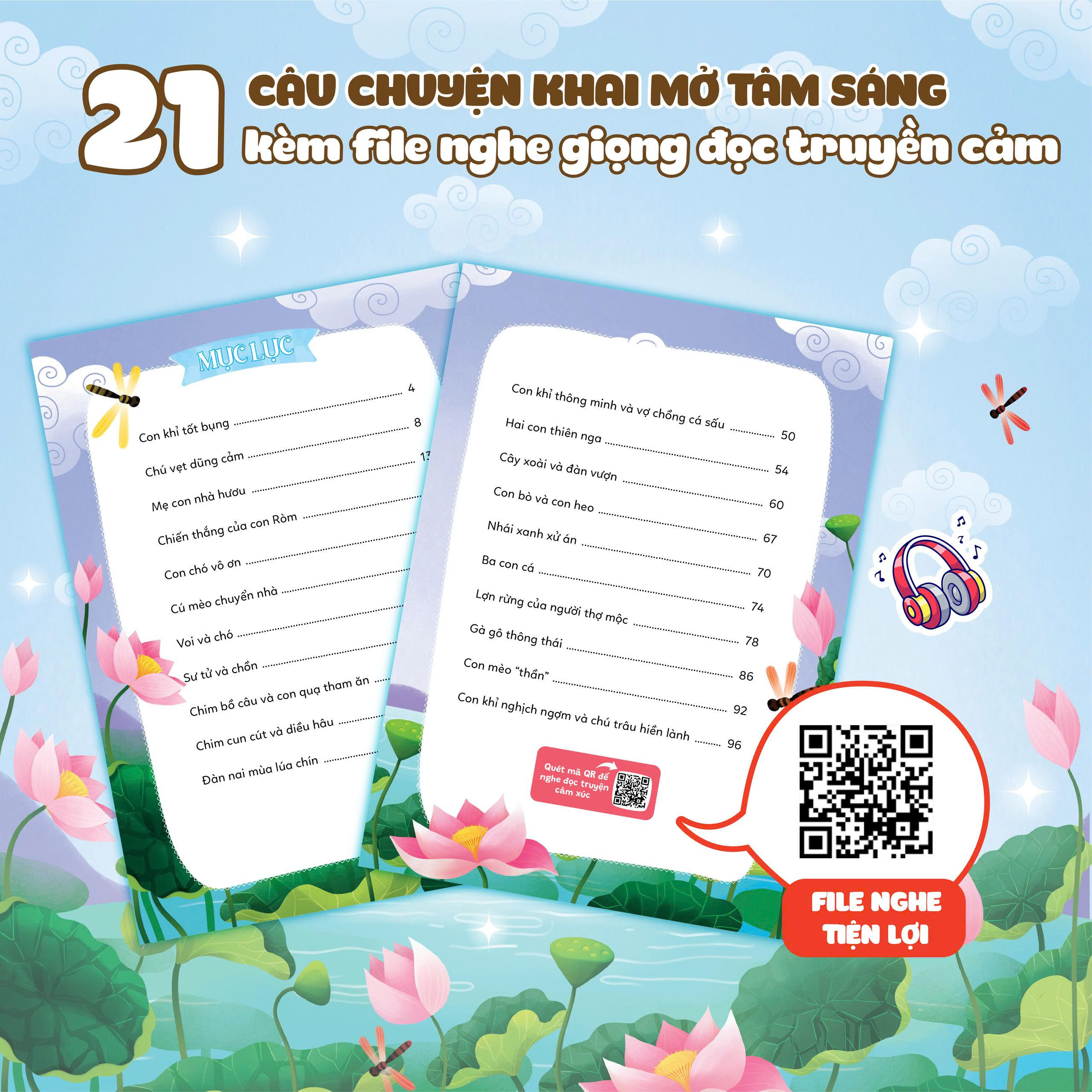 Con nghe chuyện Đức Phật (Những câu chuyện khai mở tâm sáng và lòng nhân ái)