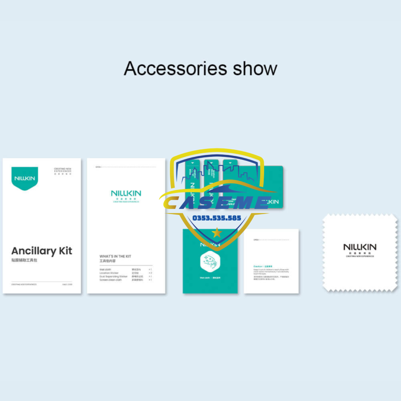 Kính Cường Lực NILLKIN H+ Pro Cho Màn Hình Ngoài Galaxy Z Fold7 – Chống Trầy, Chống Vân Tay, Độ Cứng 9H - Hàng Nhập Khẩu