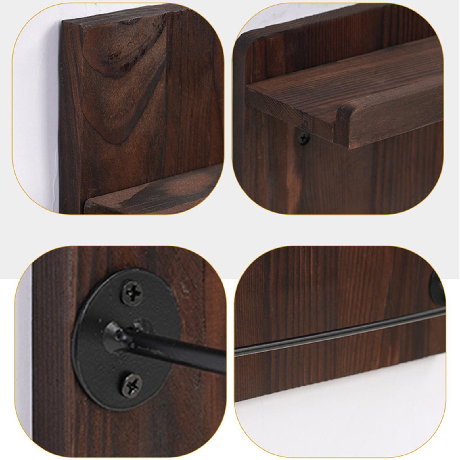 Wall Shelves Bathroom Durable Modern Lightweight Floating Shelves for Cafe